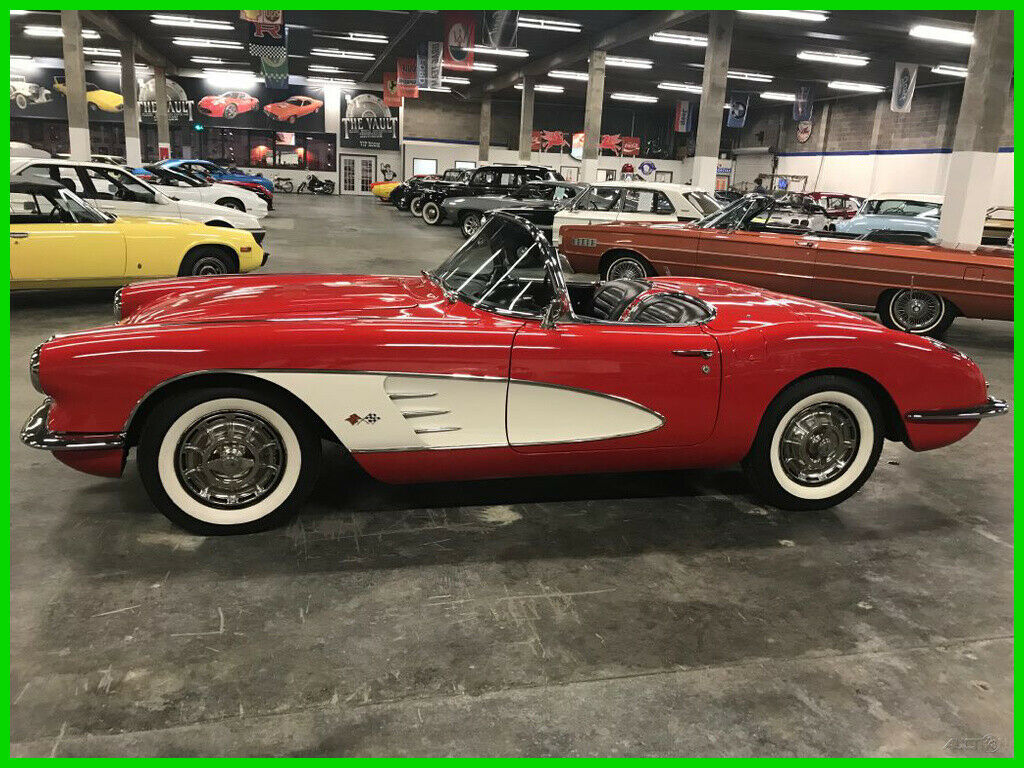 1959 Red Chevrolet Corvette