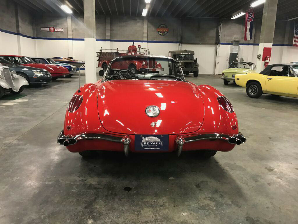 1959 Red Chevrolet Corvette