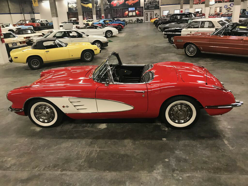 1959 Red Chevrolet Corvette