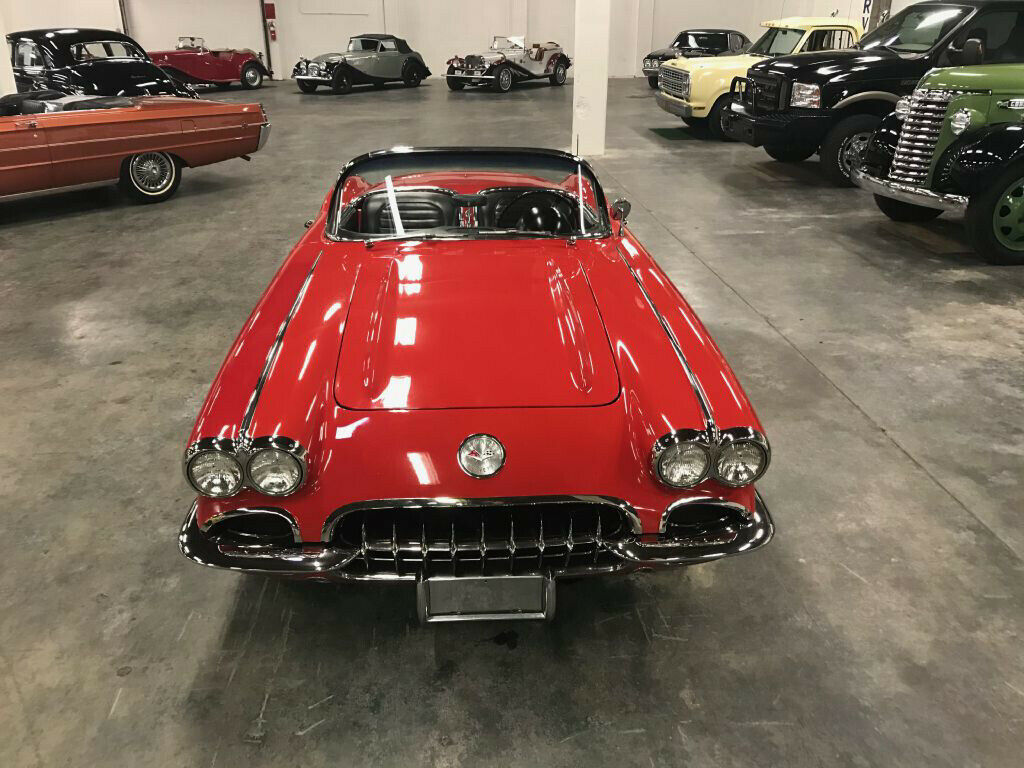 1959 Red Chevrolet Corvette