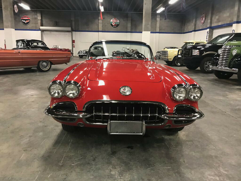 1959 Red Chevrolet Corvette