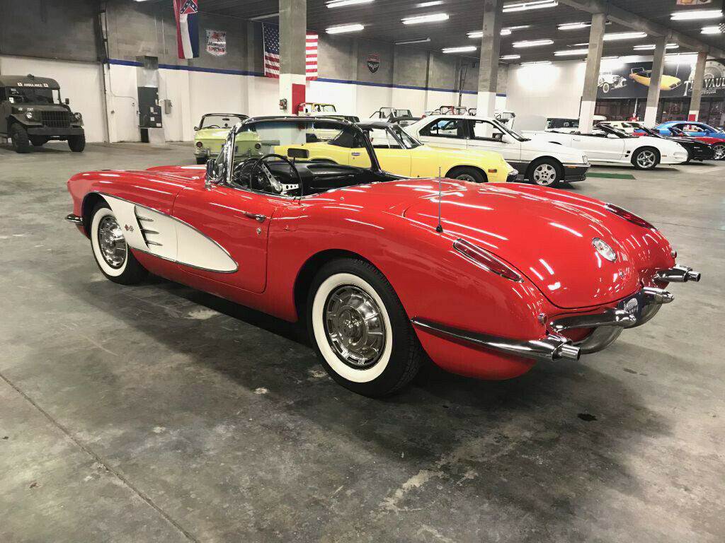 1959 Red Chevrolet Corvette