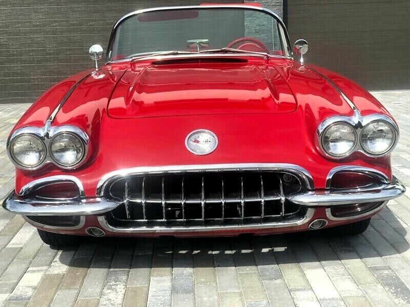 1959 Red Chevrolet Corvette Classic Car