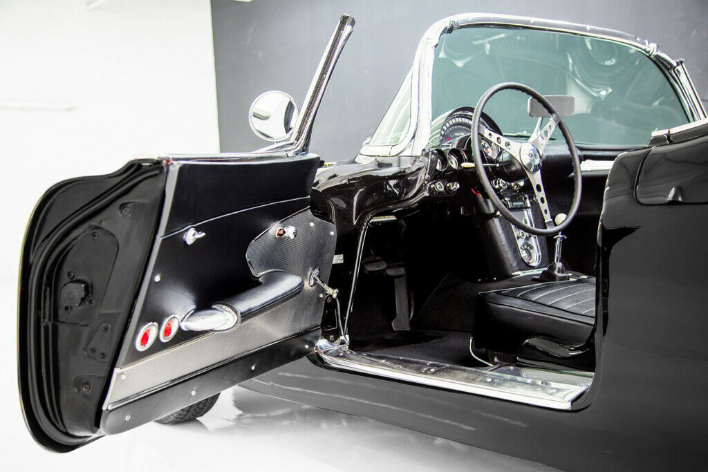 1959 Black Chevrolet Corvette Convertible