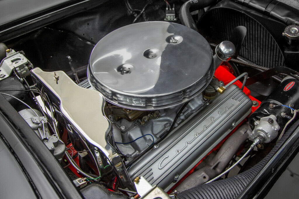 1959 Black Chevrolet Corvette Convertible