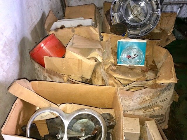 1959 Blue Chevrolet Corvette Convertible