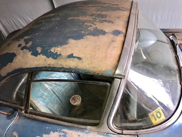 1959 Blue Chevrolet Corvette Convertible