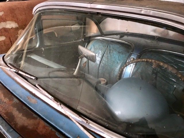 1959 Blue Chevrolet Corvette Convertible