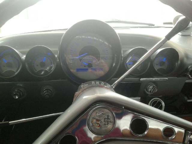 1959 Silver Chevrolet El Camino Coupe