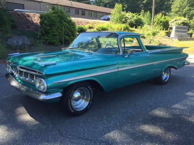 1959 Green Chevrolet El Camino Standard Cab Pickup