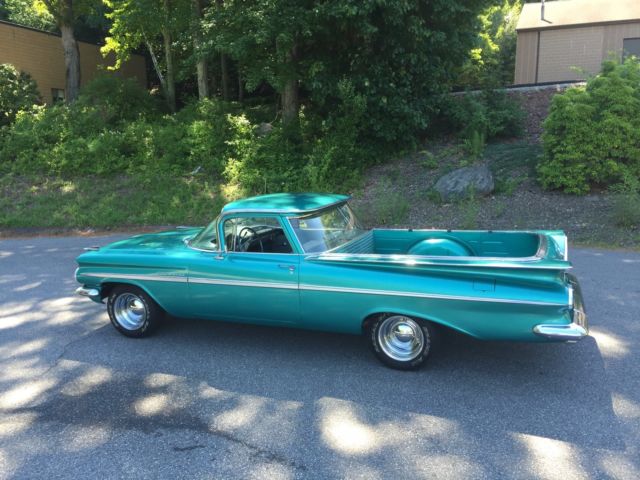 1959 Green Chevrolet El Camino Standard Cab Pickup