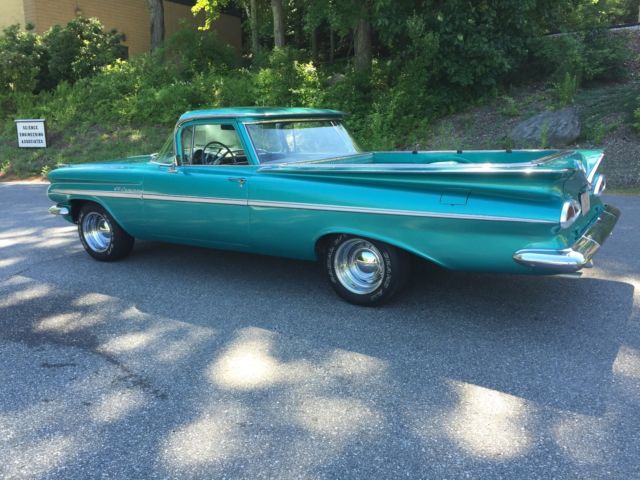 1959 Green Chevrolet El Camino Standard Cab Pickup