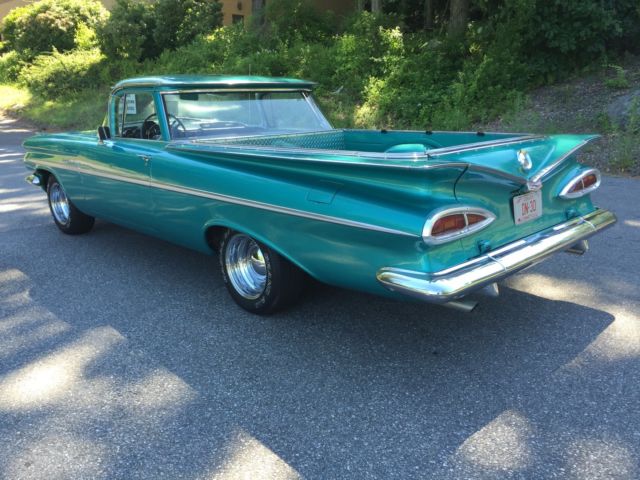 1959 Green Chevrolet El Camino Standard Cab Pickup
