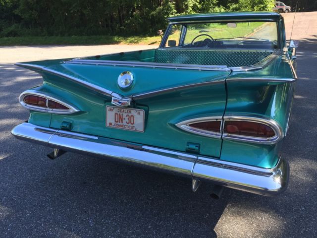 1959 Green Chevrolet El Camino Standard Cab Pickup