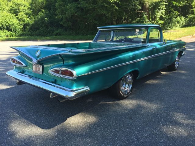 1959 Green Chevrolet El Camino Standard Cab Pickup