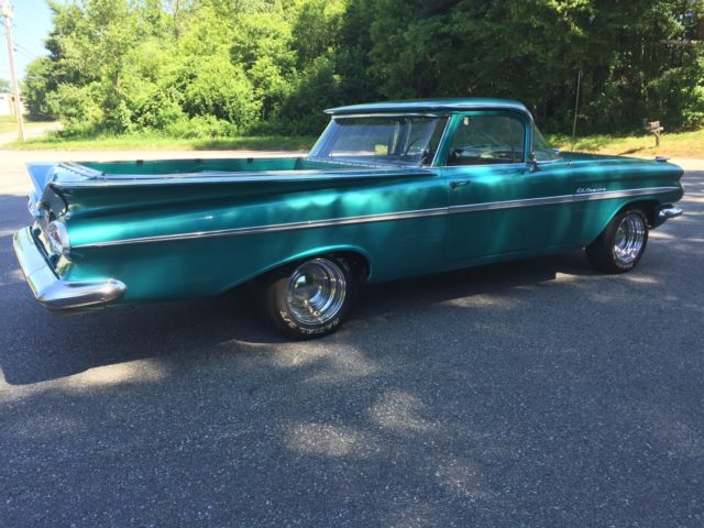 1959 Green Chevrolet El Camino Standard Cab Pickup