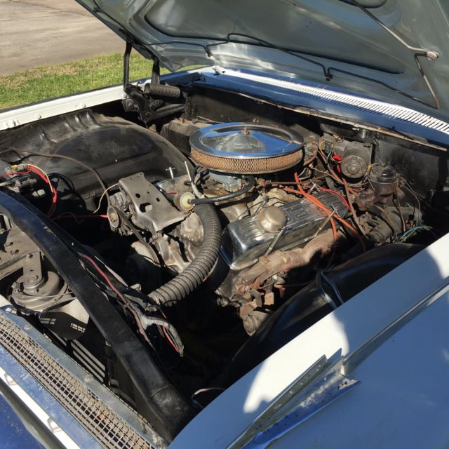 1959 White Chevrolet Impala 2 Door