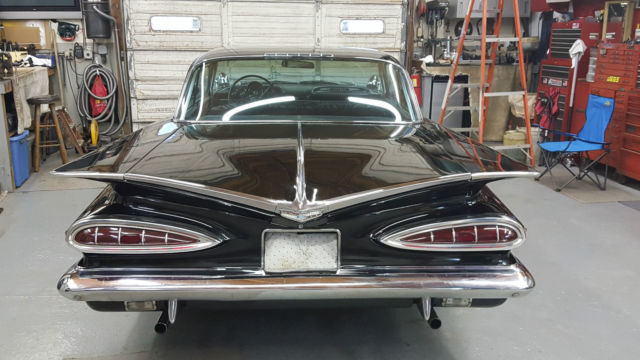 1959 Black Chevrolet Impala Coupe
