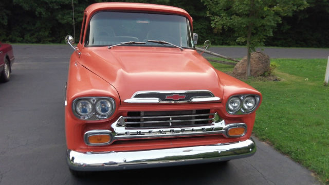 19590000 Orange Chevrolet C/K Pickup 1500 Pickup