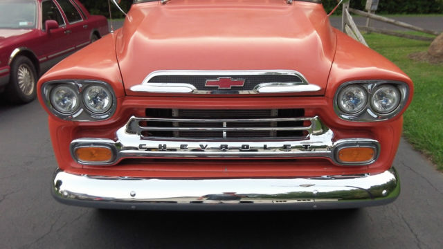 19590000 Orange Chevrolet C/K Pickup 1500 Pickup