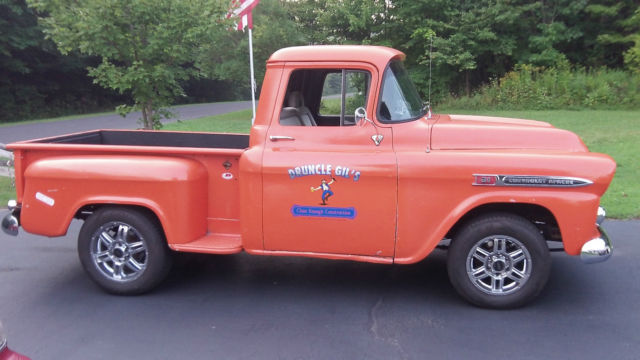 19590000 Orange Chevrolet C/K Pickup 1500 Pickup