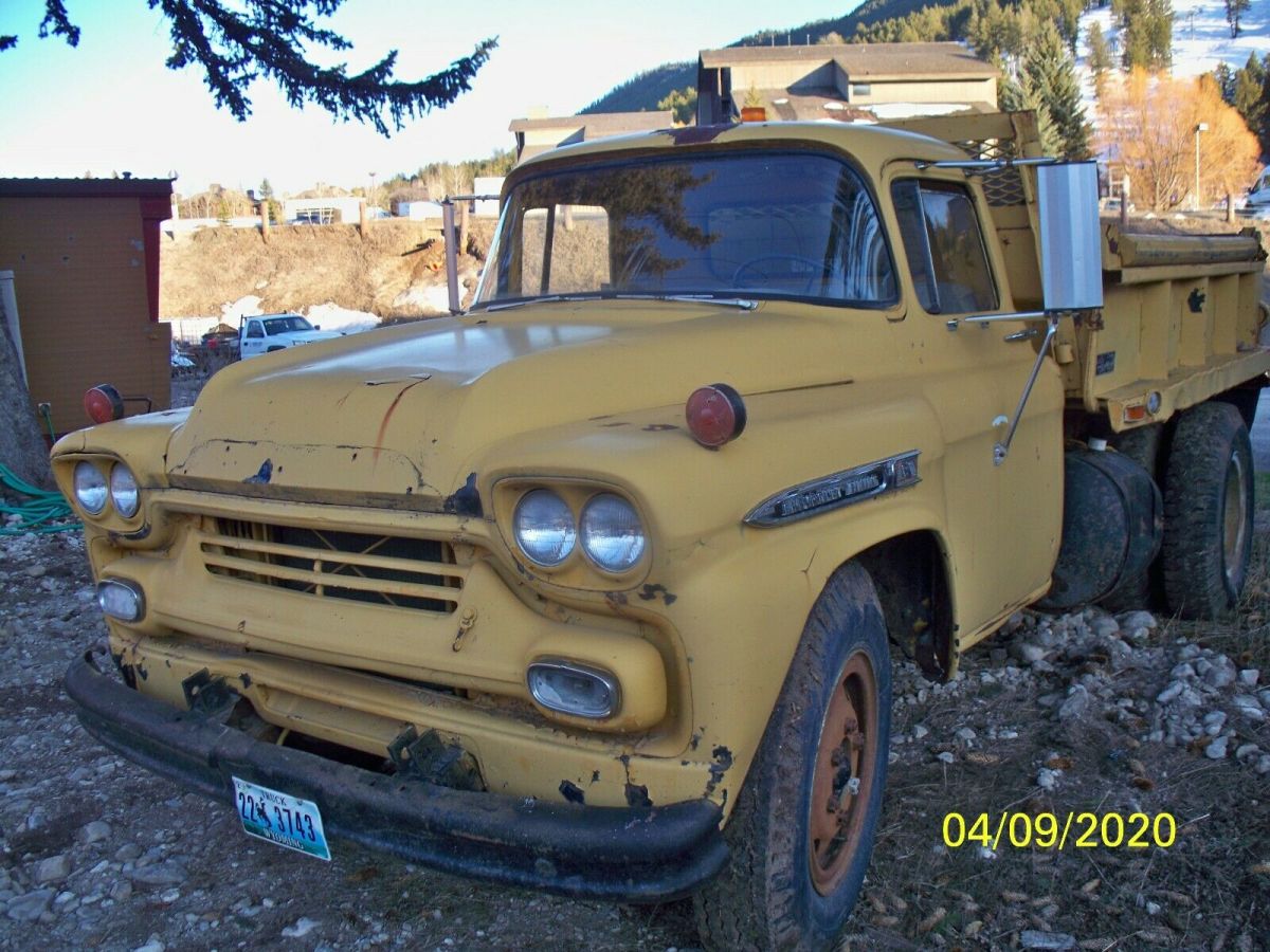 1959 Yellow Chevrolet Other Pickups Standard Cab Pickup