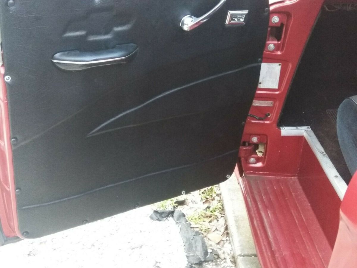 1959 Red Chevrolet truck Pickup