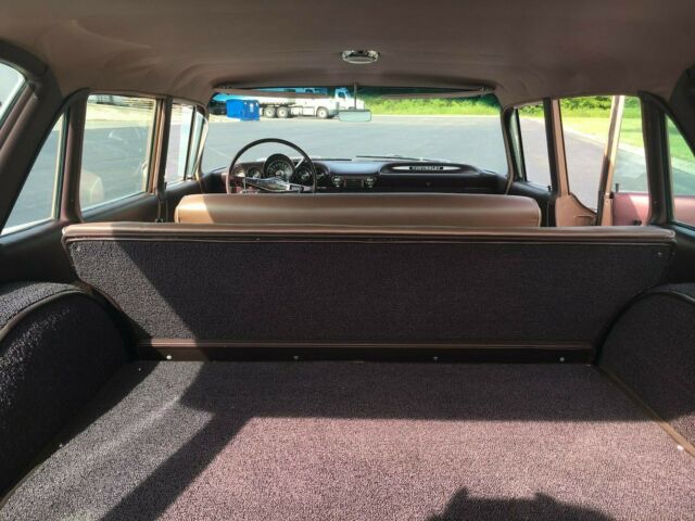 1959 Coral and Cream Chevrolet Impala Wagon