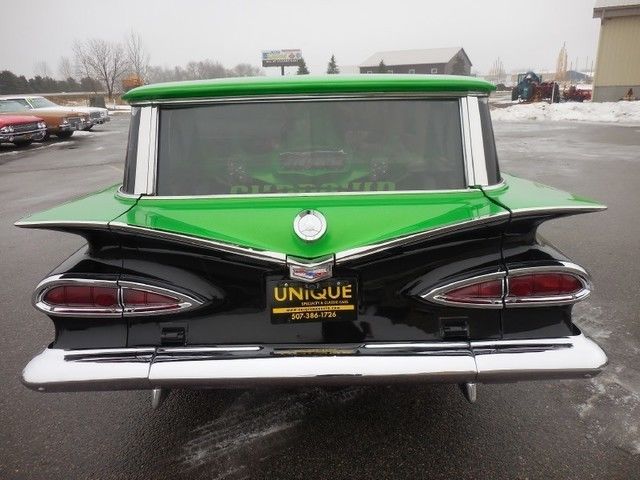 1959 Black Chevrolet Bel Air/150/210 Wagon