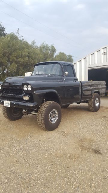 1959 Black silver metallic Chevrolet Other Pickups Pick up