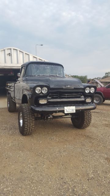 1959 Black silver metallic Chevrolet Other Pickups Pick up