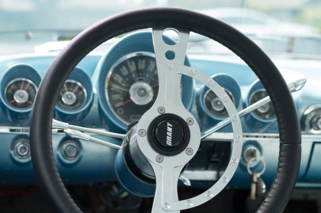 1959 Blue Chevrolet Bel Air/150/210