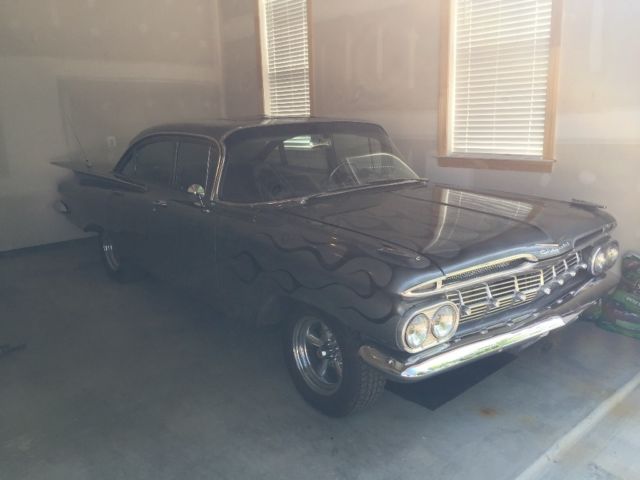 1959 Gray Chevrolet Bel Air/150/210 Sedan