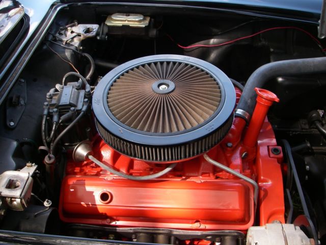 1959 Black Chevrolet Corvette Convertible