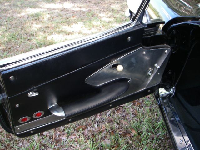 1959 Black Chevrolet Corvette Convertible