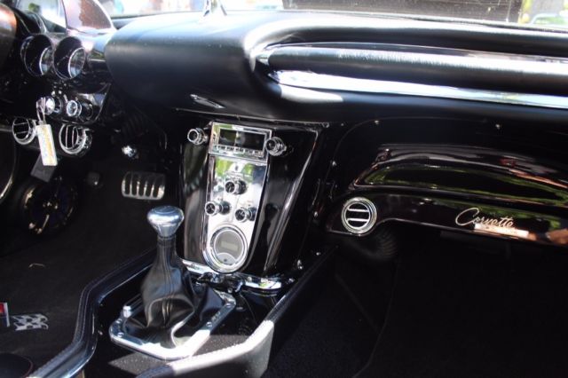 1959 Black Cherry Custom Chevrolet Corvette Coupe