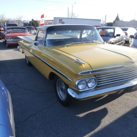 1959 BRIGHT YELLOW Chevrolet El Camino