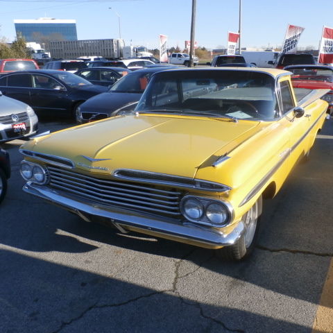 1959 BRIGHT YELLOW Chevrolet El Camino