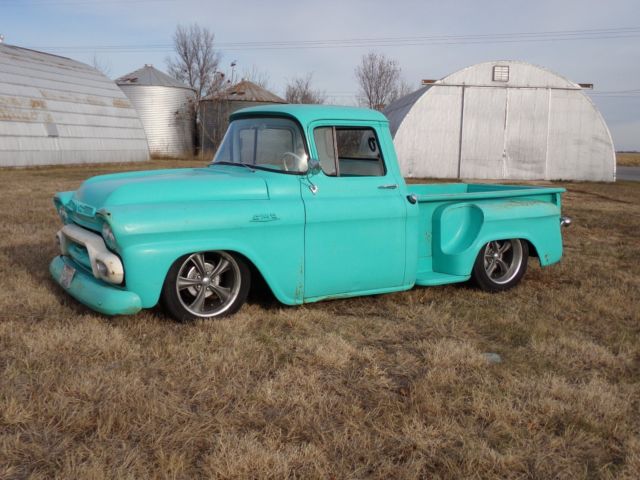 1959 Teal Chevrolet Other Pickups Standard Cab Pickup