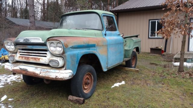 1959 Green Chevrolet Other Pickups Standard Cab Pickup