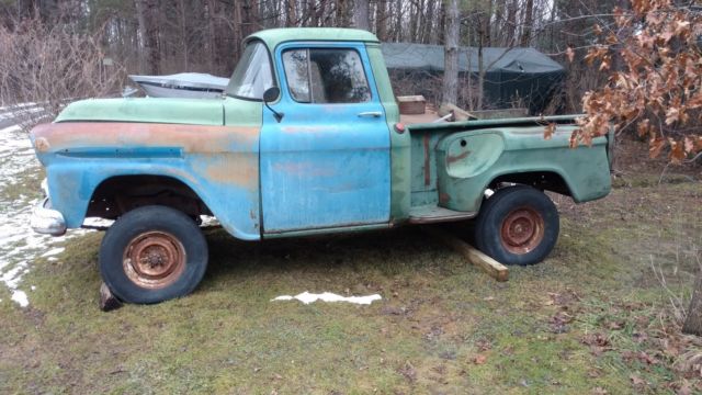1959 Green Chevrolet Other Pickups Standard Cab Pickup