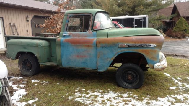 1959 Green Chevrolet Other Pickups Standard Cab Pickup