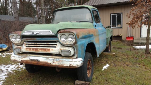 1959 Green Chevrolet Other Pickups Standard Cab Pickup