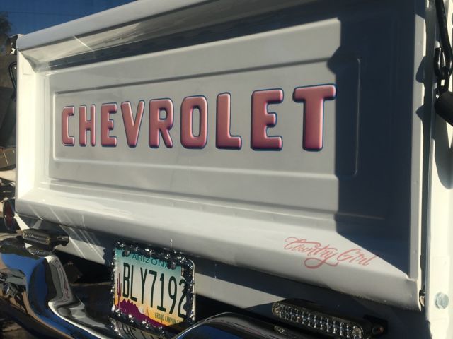 1959 White Chevrolet Other Pickups Standard Cab Pickup