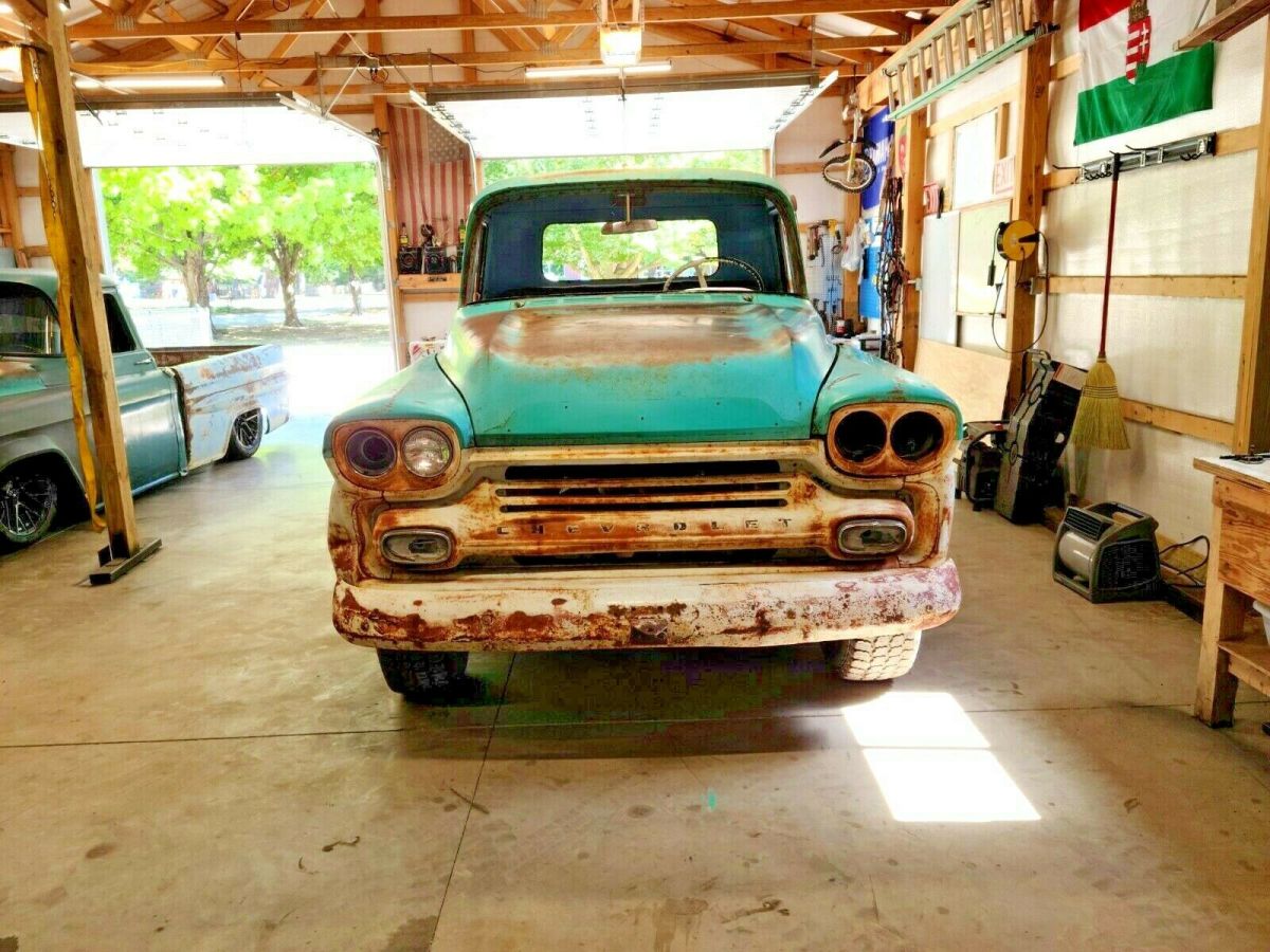 1959 Chevy Ratrod Truck Project for sale photos, technical