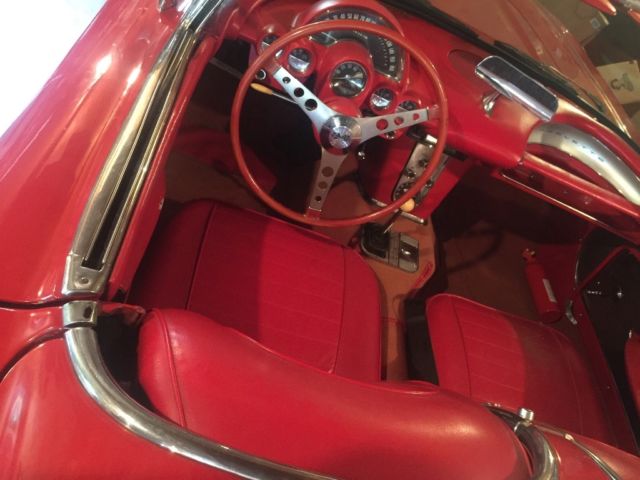 1959 Red Chevrolet Corvette