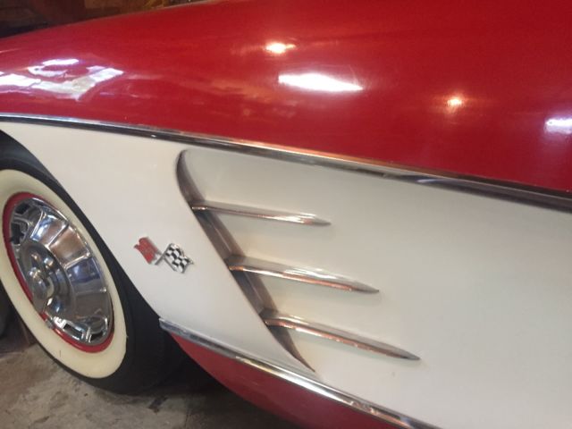 1959 Red Chevrolet Corvette