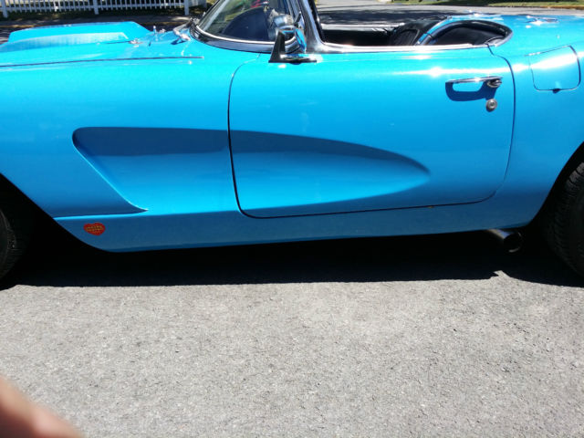 1959 Black Chevrolet Corvette Convertible