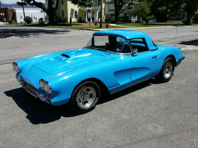1959 Black Chevrolet Corvette Convertible
