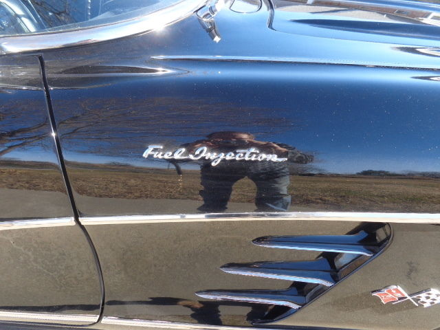 1959 Black Chevrolet Corvette Convertible